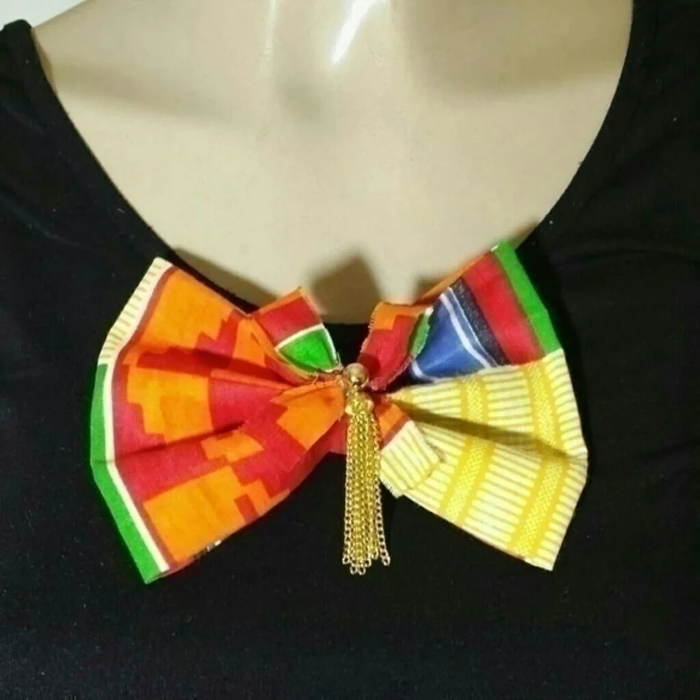 Tasty Raw Edge Kente tasty raw